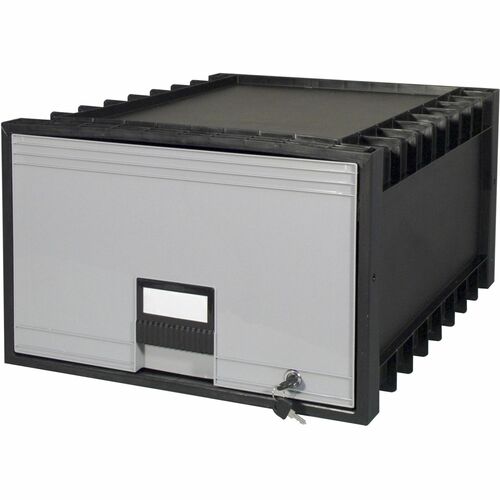Storex Industries Corporation  Archive Drawer, Legal, 18-1/4"x24-3/4"x11-1/2", BKGY