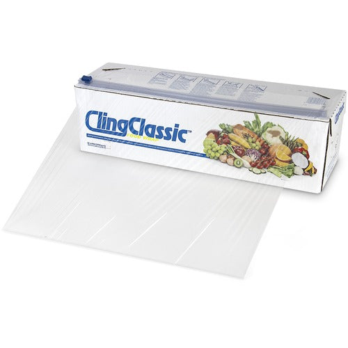 Webster  Prof Grade Plastic Food Wrap, 18"x2000', Clear