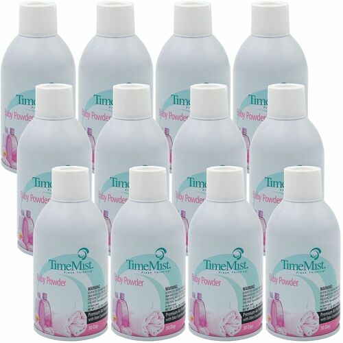 Amrep, Inc  Fragrance Refill,f/Metered Disp,6.6oz,12/CT,Baby Powder
