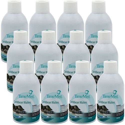 Amrep, Inc  Fragrance Refill,f/Metered Disp,6.6oz,12/CT,Caribbean Waters
