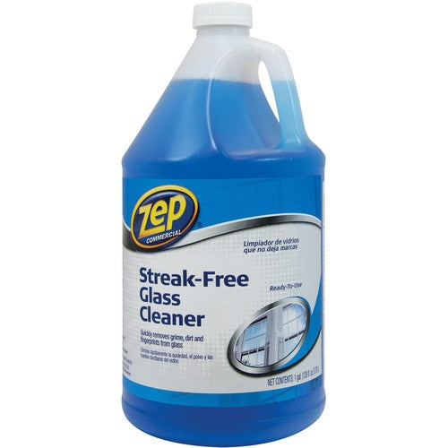 Zep Commercial  Glass Cleaner, 1Gal, 4/CT, BE