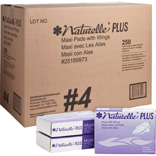 Impact Products  Sanitary Napkin Dispenser Refill, w/Wings, 250/CT, White