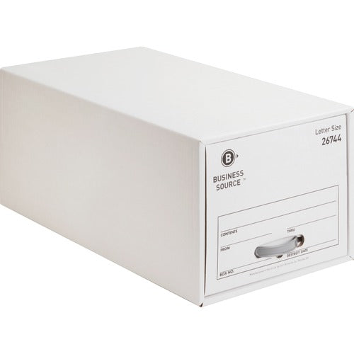 Business Source  Storage Drawer Ltr, 14-1/4"x25-1/4"x11-1/2", 6/CT, WE