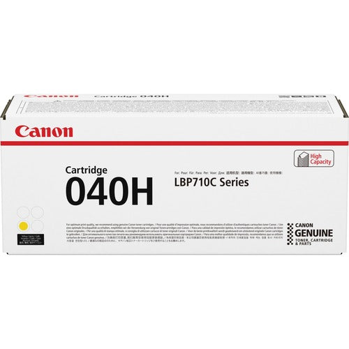 Canon  Toner Cartridge, f/ICLBP712, 10000 Page Yield, Yellow