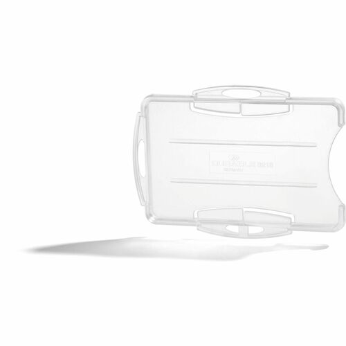 Durable Office Products  Replacement ID Card/Badge Holder, 10/BX, Clear
