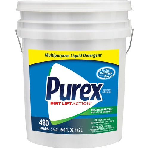 Dial Corporation  Purex Professional Liq Detergent, 5Gal, Blue