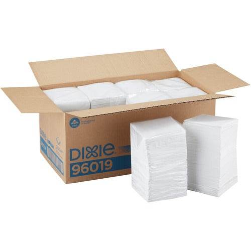 Georgia-Pacific  Napkins,f/Beverage,1-Ply,9-1/2"x9-1/2",500/PK,8PK/CT,White-GPC96019CT