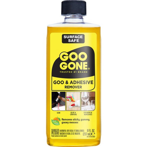 Weiman Products  Adhesive Remover, w/Citrus Scent, 8 oz, Orange
