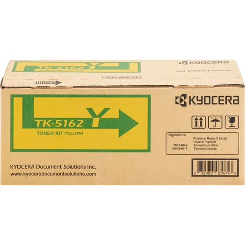 Kyocera  Toner Cartridge, f /P7040cdn, 12000 Page Yield, YW
