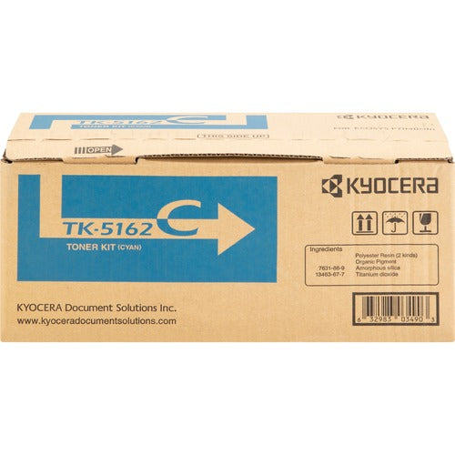 Kyocera  Toner Cartridge, f /P7040cdn, 12000 Page Yield, CYN