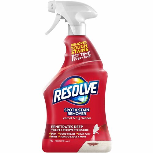 Reckitt Benckiser  Stain Remover, f/Carpets, Resolve, Trigger Spray, 22oz