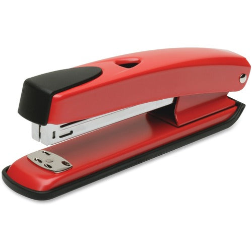 SKILCRAFT  Desktop Stapler, Light-Duty, 20Sht Cap, Red