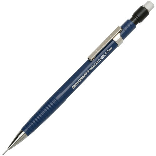 SKILCRAFT  Mechanical Pencil, w/Refills, 0.7mm, 1 Dozen, BE