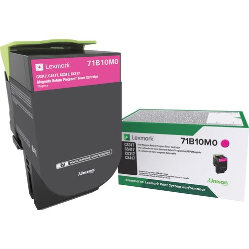 Lexmark  Toner Cartridge, Ret Prog, f/ CS/X317, 2300 Page Yield, MA