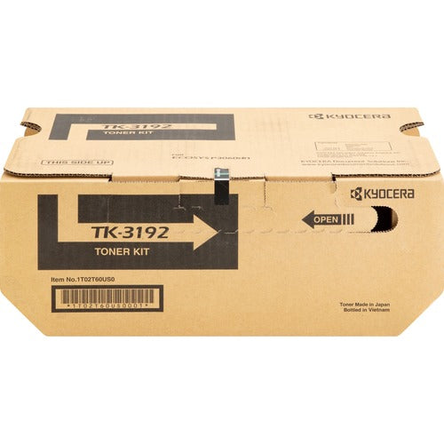 Kyocera  Toner Cartridge, f/ P3060dn, 25000 Page Yield, BK