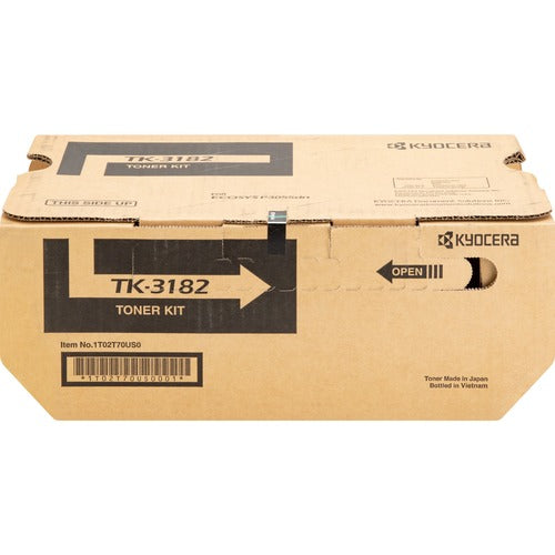 Kyocera  Toner Cartridge, f/ P3055dn, 21000 Page Yield, BK