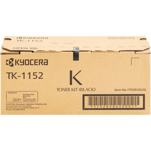 Kyocera  Toner Cartridge, f/ Ecosys M2635dw, 3000 Page Yield, BK