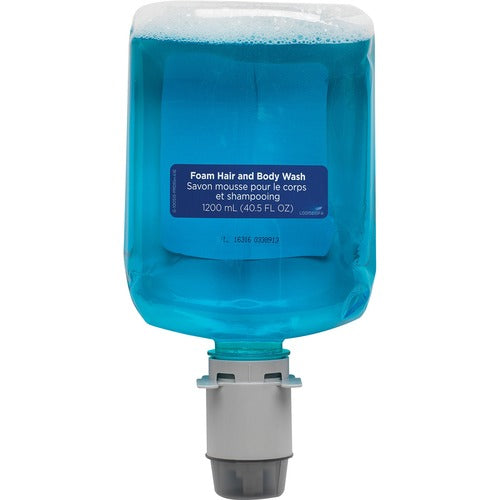 Georgia-Pacific  Soap Refill, Hair/Body, 6-4/5"x10-3/10"x9-4/5", 4/CT, Blue-GPC43024