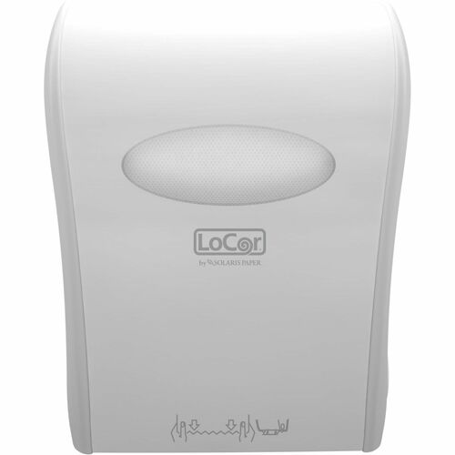 Solaris Paper, Inc.  Towel Dispenser,Hardwound,Manual,12.38"x16.76"x10",WE