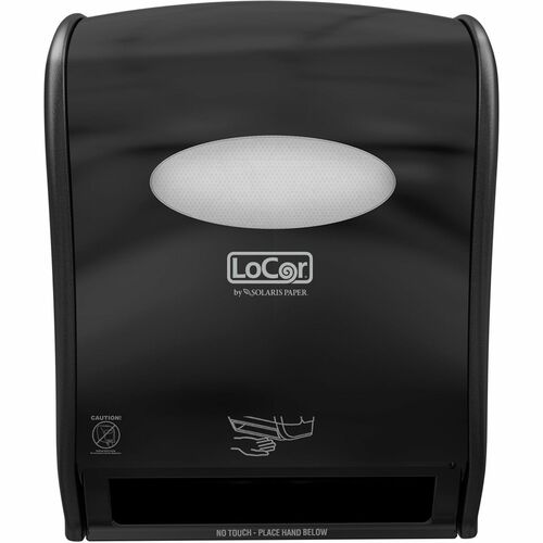 Solaris Paper, Inc.  Towel Dispenser,Hardwound,Electronic,13.55"x16.41"x10.16",BK