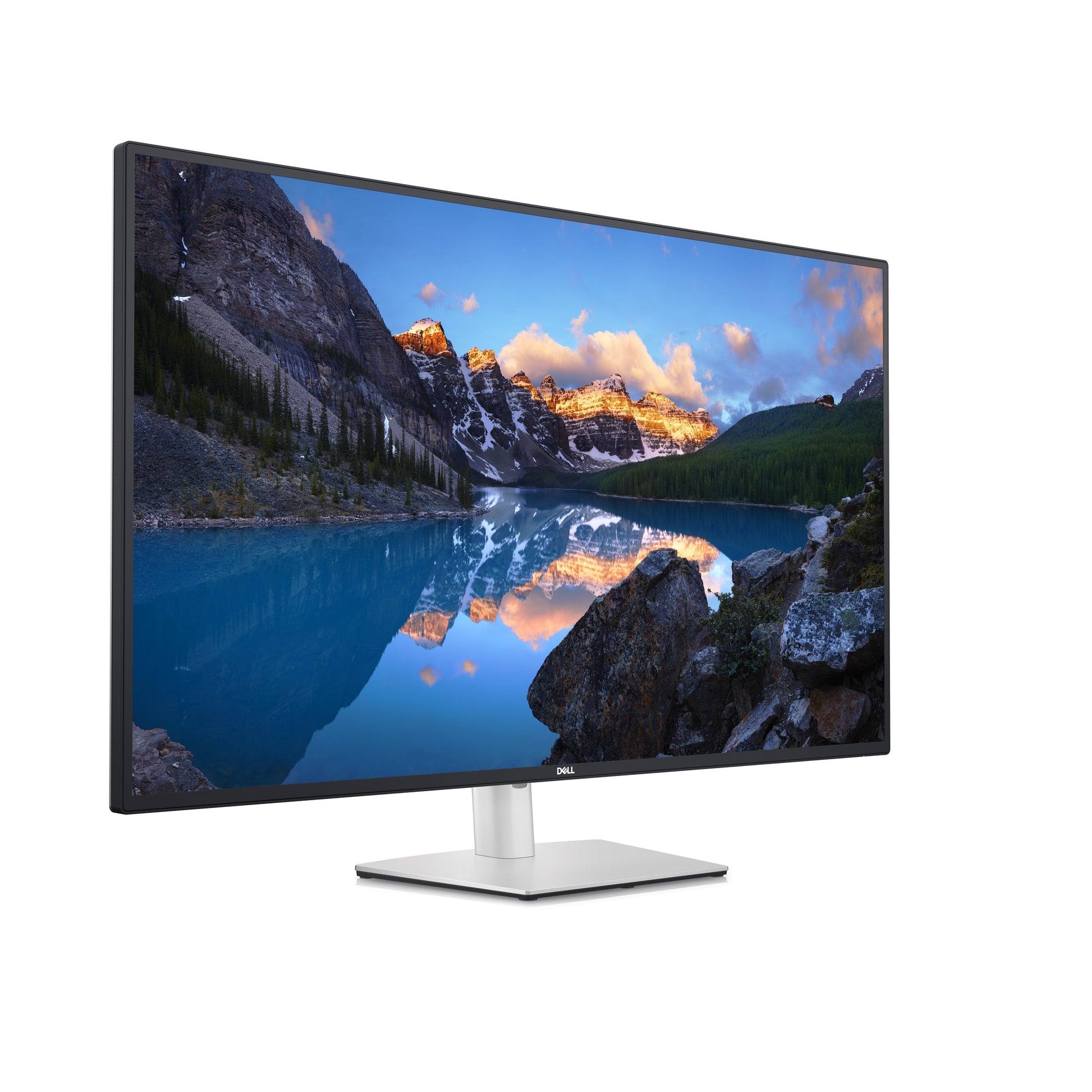 DELL UltraSharp U4323QE computer monitor 43" 3840 x 2160 pixels 4K Ultra HD LCD Silver