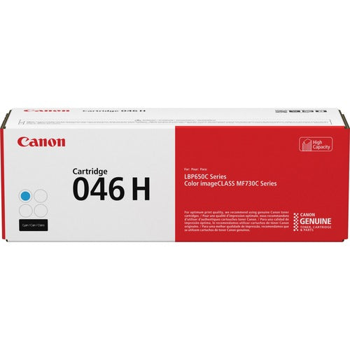 Canon  Toner Cartridge 046, f/iC MF730, 5000 Pg High Capacity, CYN