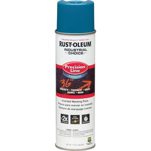 Rust-Oleum  Marking Paint Spray, Water-Based, 17 oz, APWA Caution BE