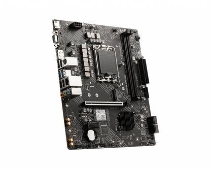 MSI PRO H610M-G WIFI DDR4 motherboard Intel H610 LGA 1700 micro ATX