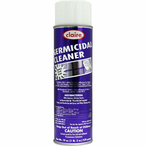 Claire Manufacturing Co  Cleaner,Germicidal,Antibacterial,Country FreshScent,19 oz,WE