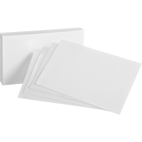 Oxford  Index Cards, Blank, 4"x6", 500/BD, White