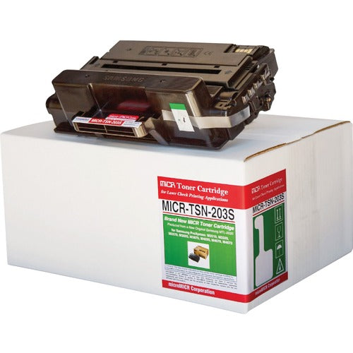 MicroMICR CORP  MICR Toner Cartridge, f/ SASMLTD203, 3000 Pg Std Yield BK