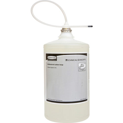 Rubbermaid Commercial Products  Hand Soap,Antibacterial,Auto Dispenser Refill,1600ml,4/CT,WE