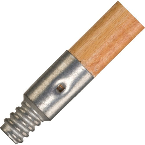 Rubbermaid Commercial Products  Broom Handle,w/Metal Tip,Wood,15/16" Dia,60"L,NL