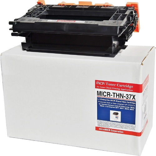 MicroMICR CORP  MICR Toner Cartridge, f/ HP 37X, 25000 Pg Yield, BK