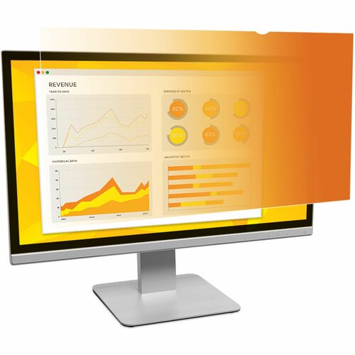 3M  Privacy Filter, f/23.6" Wide-screen Monitors, 16:9, Gold