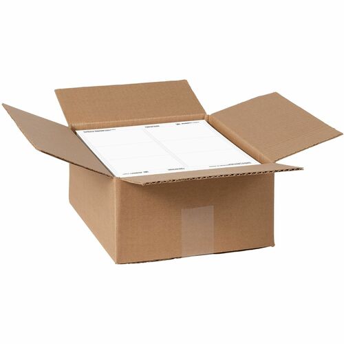 Avery  Labels, Shipping, 8-1/2"x11", 1UP, 500/Box, Matte White