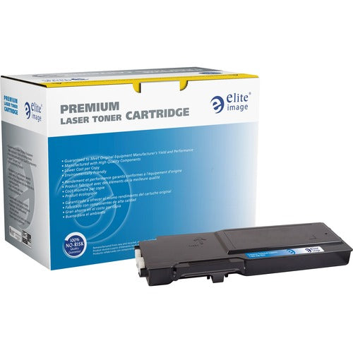 Elite Image  Toner Cartridge, f/Dell C2660dn, 6000 Page Yield, Black-ELI76223