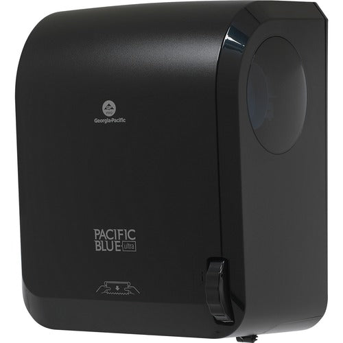 Georgia-Pacific  Dispenser f/Paper Towels, Mechanical, 12-9/10"x9"x16", Black-GPC59589