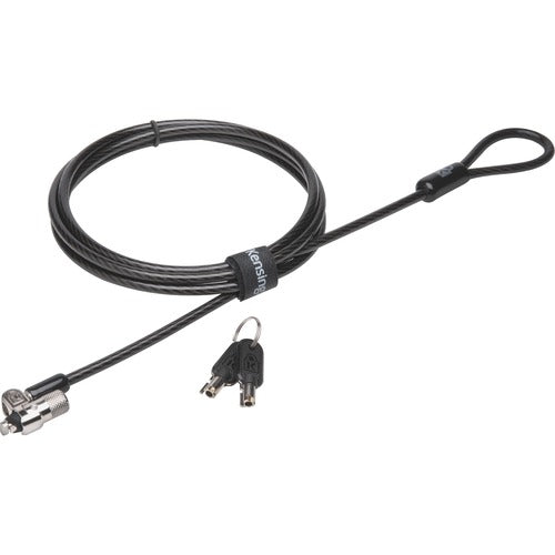 Kensington  Laptop Lock, Keyed, Hidden Pin Technology, 6', Black