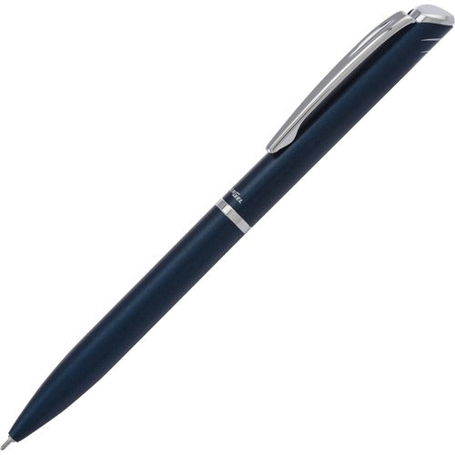 Pentel  Gel Pen, Refillable, 0.7mm, Black Ink/Blue Barrel