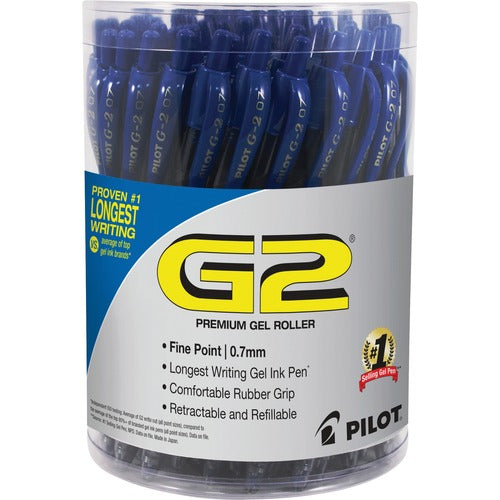 Pilot  Gel Pens, G2, Retractable/Refillable, Fine Point, 36/PK, BE