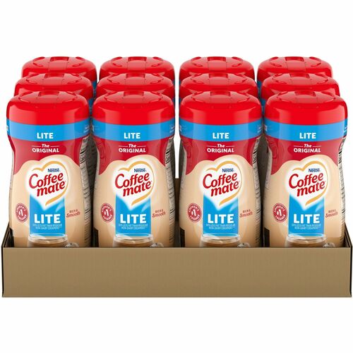 Nestle USA  Creamer, Powdered, 11 oz Canister, 12/CT, Lite Original