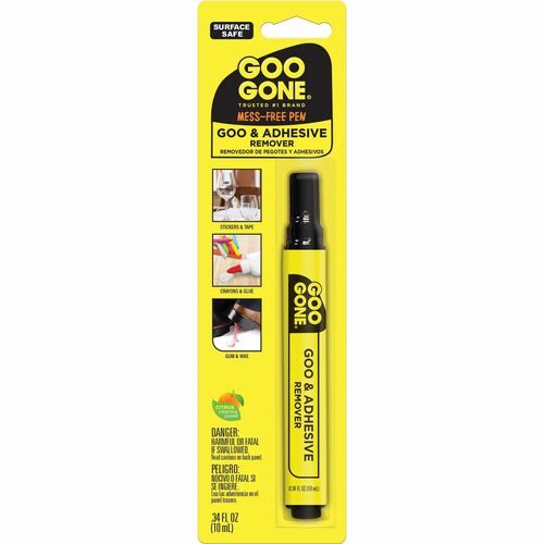 Weiman Products  Adhesive Remover Pen, Mess-free, 0.34oz., 12/CT, Black