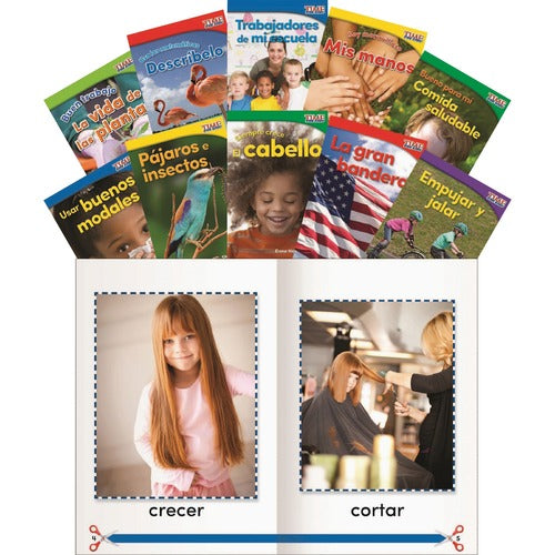 Shell Education Teacher Created Materials  Time For Kids Readers Set 1, Spanish, Gr K, 10/ST