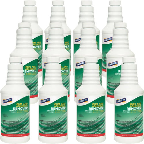 Genuine Joe  Gum/Adhesive Remover,Ready to Use,16 oz,12/CT,Opaque White-GJO99682CT