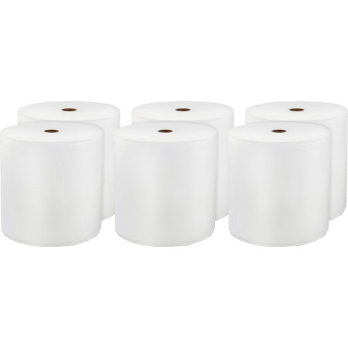 Solaris Paper, Inc.  Roll Towel, Hardwound, 1-Ply, 8"Wx800'L, 6RL/CT, White