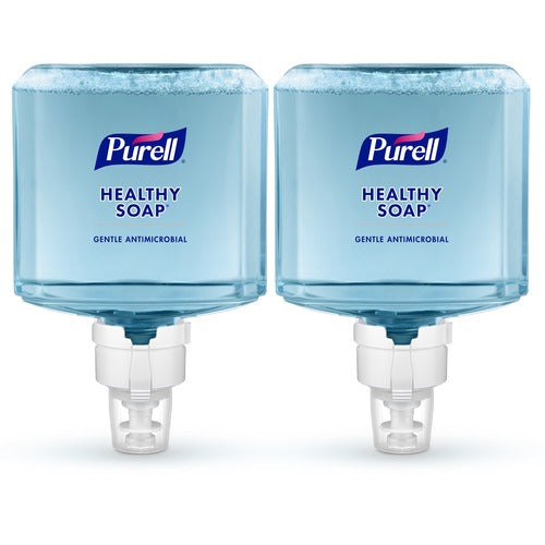 Gojo  Soap Refills, Foam, f/ES8 Dispenser, 1200ml, 2/CT, Blue-GOJ777902