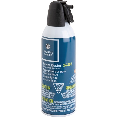 Business Source  Air Duster Cleaner, Moisture-free/Ozone Safe, 10 oz