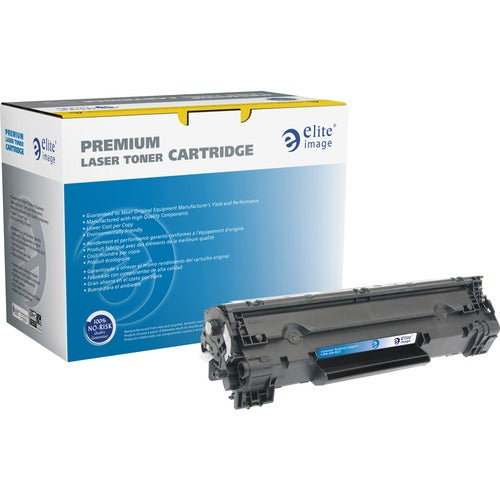 Elite Image  Toner Cartridge, Remanuf. HP 79A, 1000 Page Yield, BK-ELI76252