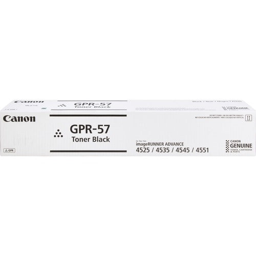Canon  Toner Cartridge, GPR-57, iRunner Adv 4525i, 42100 Yield, BK